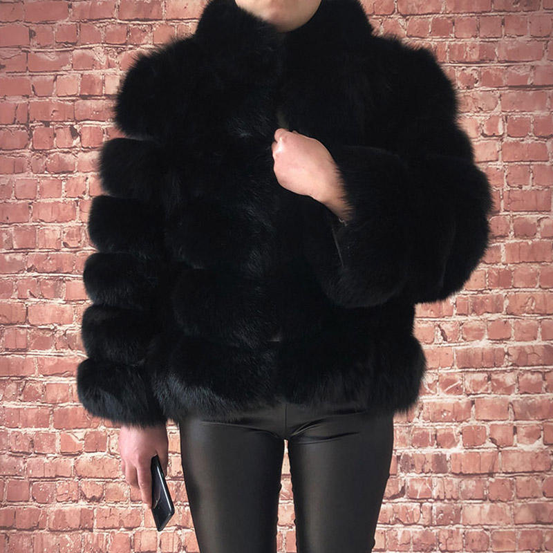 NORA - Fur coat normal