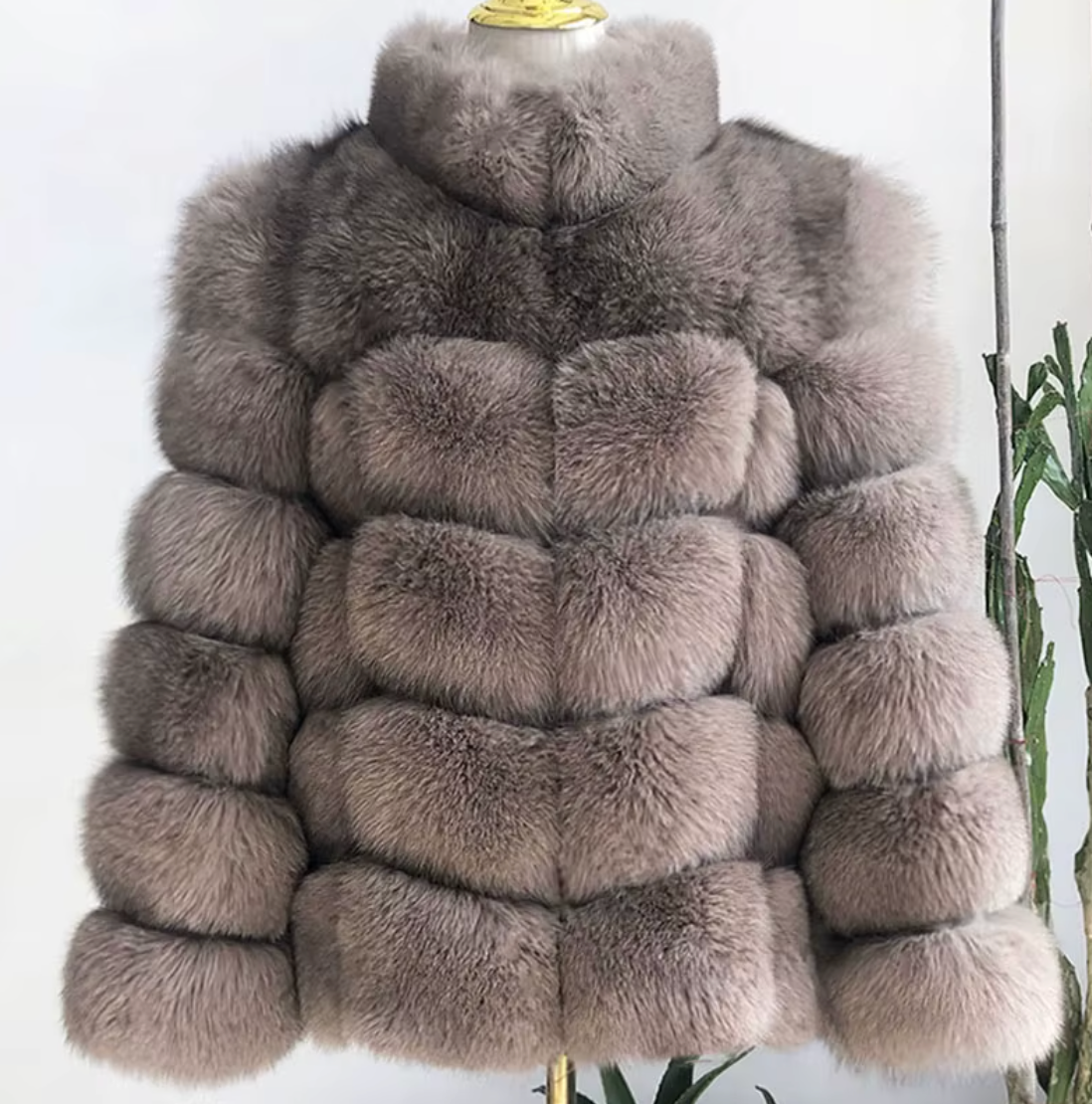 NORA - Fur coat normal