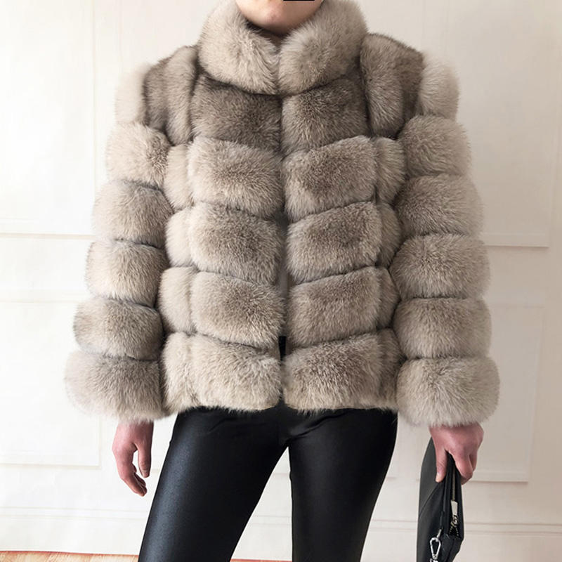 NORA - Fur coat normal