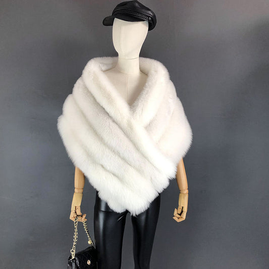 CLARA - Fur cape