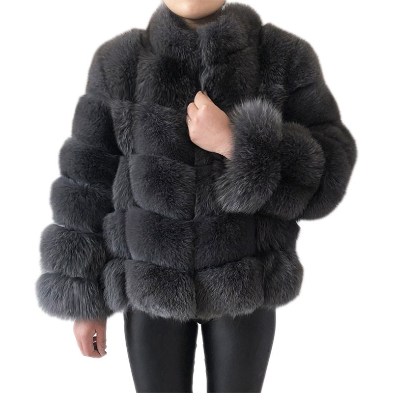 NORA - Fur coat normal