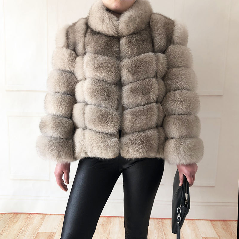 NORA - Fur coat normal