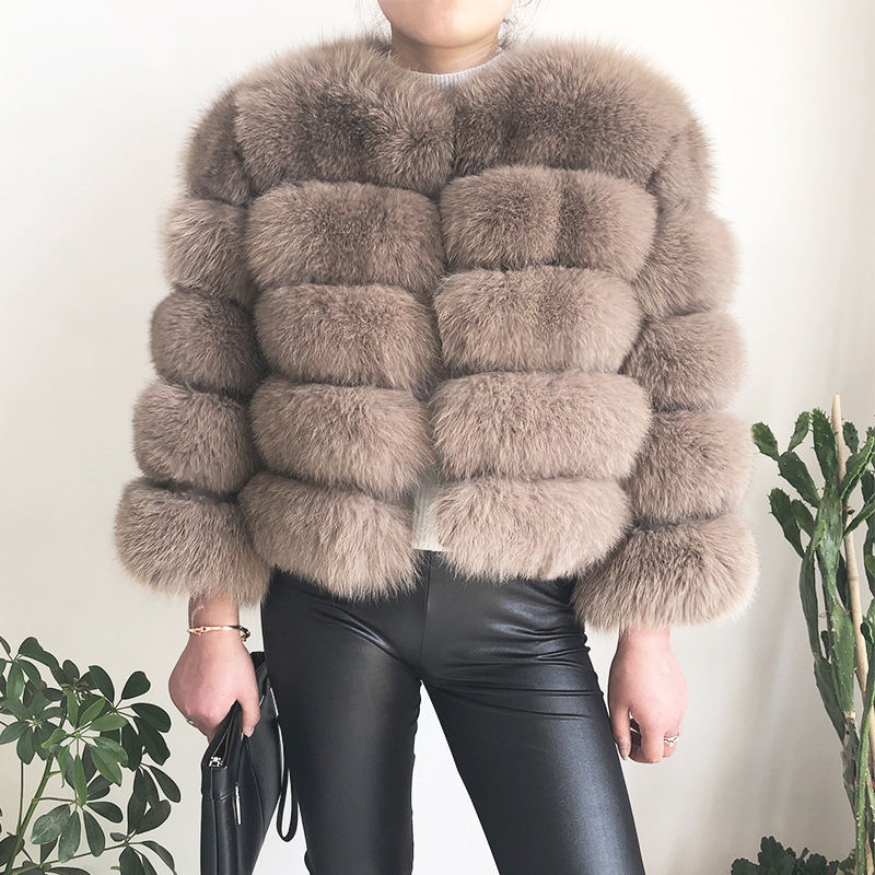 ARIA - Fur coat short