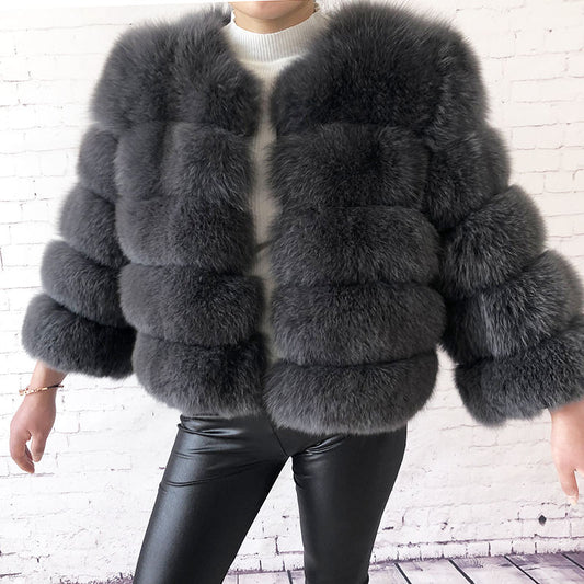 ARIA - Fur coat short