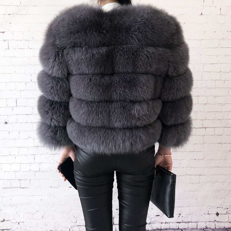 ARIA - Fur coat short
